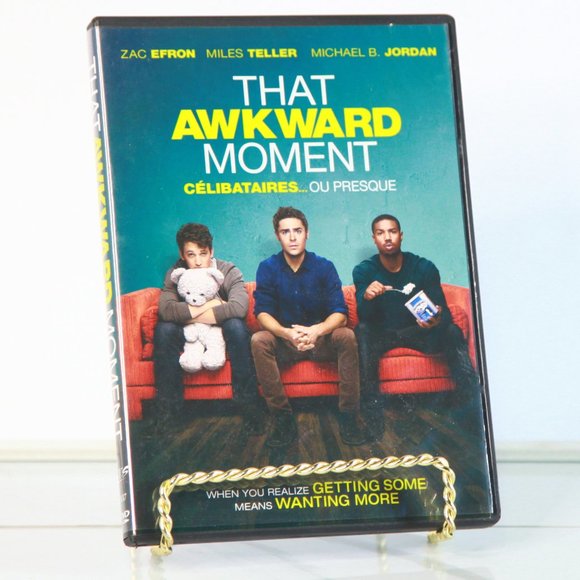 That Awkward Moment DVD Movie Starring Zac Efron Miles Teller & Michael B Jordan - Picture 1 of 4